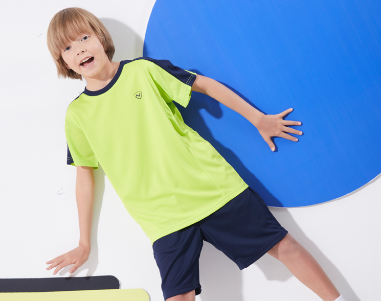 NORTHLAND 诺诗兰 春夏新款儿童运动速干圆领套装（120~170） 3色￥69包邮（需用￥30优惠券）