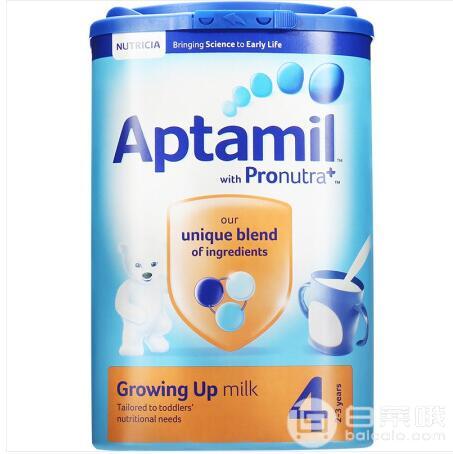 Aptamil 英国爱他美 4段婴幼儿奶粉 2-3岁 800g*4罐￥422.56包邮包税