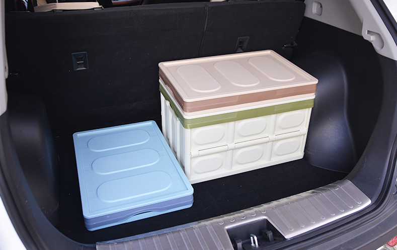 魅驹 汽车后备箱可折叠储物箱56L 4色￥39包邮（需用￥10优惠券）