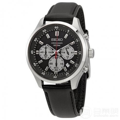 SEIKO 精工 Chronograph SKS595 男士计时时装腕表 .99到手约￥590