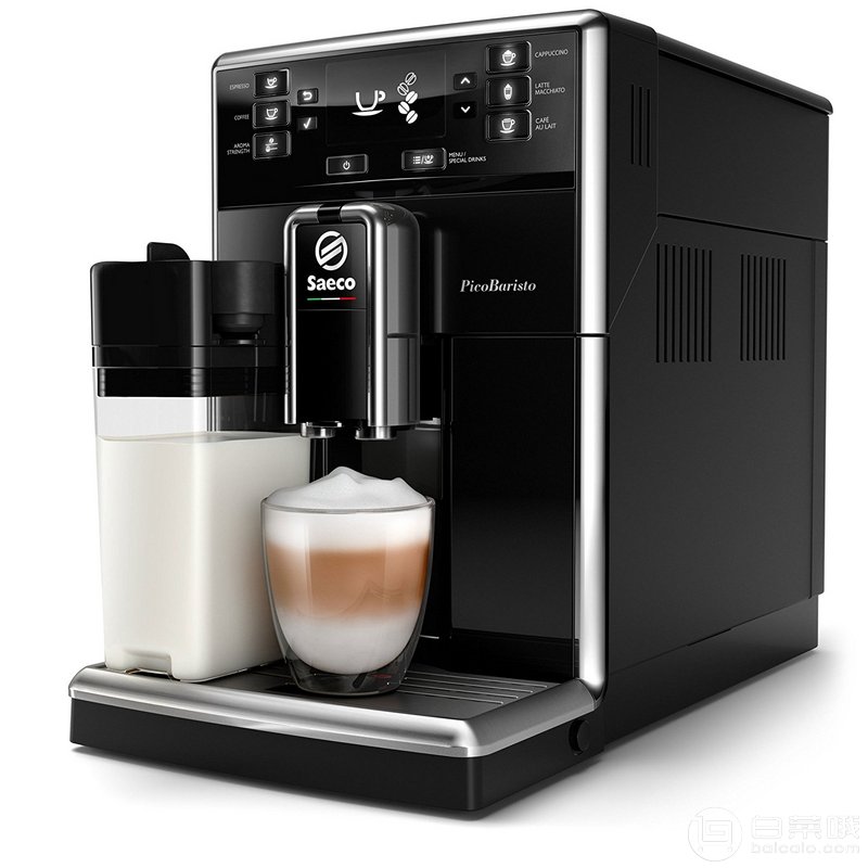 2018新款，Saeco 喜客 PicoBaristo SM5460/10 全自动咖啡机 Prime会员免费直邮含税到手新低￥4191