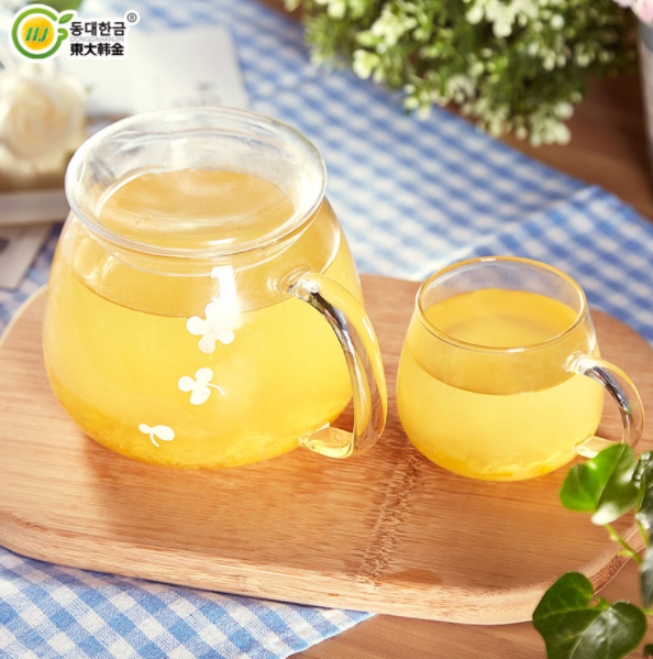 东大韩金 蜂蜜柚子茶500g+蜂蜜柠檬茶500g19.9元包邮（双重优惠）