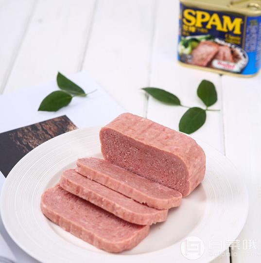 SPAM 世棒 经典原味午餐肉罐头 340g*4罐秒杀88元