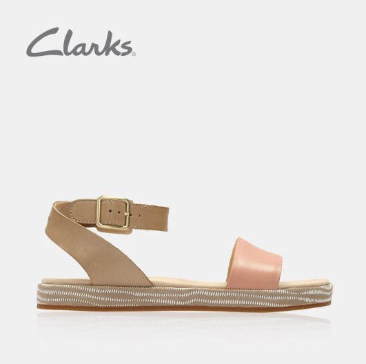 限尺码，18新款 Clarks 其乐 Botanic IVY 女士圈带凉鞋  Prime会员免费直邮到手￥410