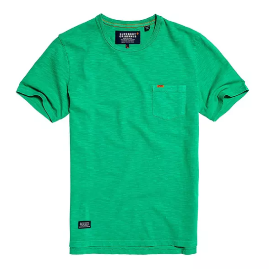 Superdry 极度干燥 Dry Originals Pocket 圆领短袖T恤 M10001OQ￥124包邮（下单立减￥50）