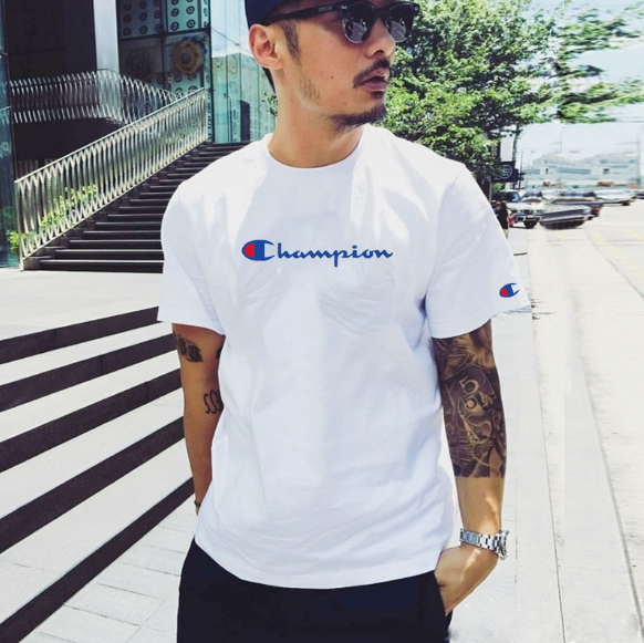 Champion 冠军牌 男士经典logo休闲T恤 2色￥129包邮（￥229-100）