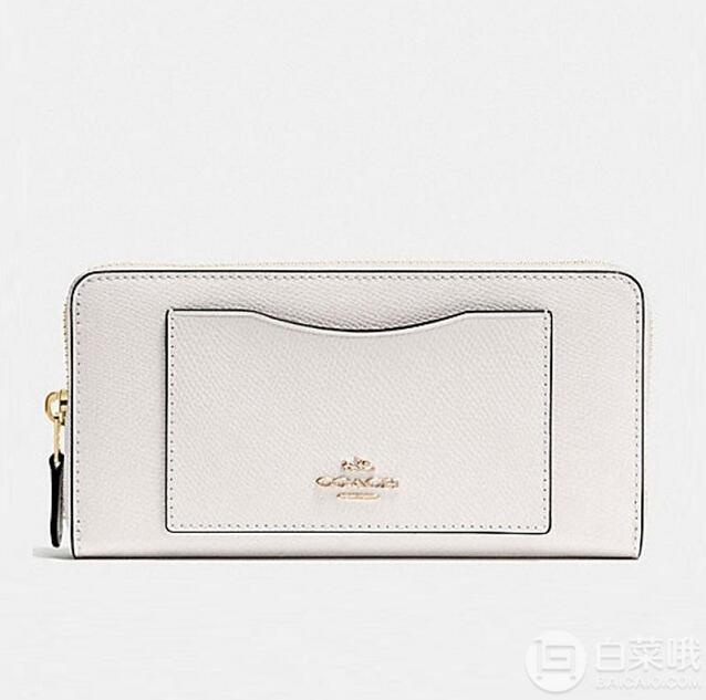 COACH 蔻驰 女士真皮风琴钱包 2.3折新低.99到手440元