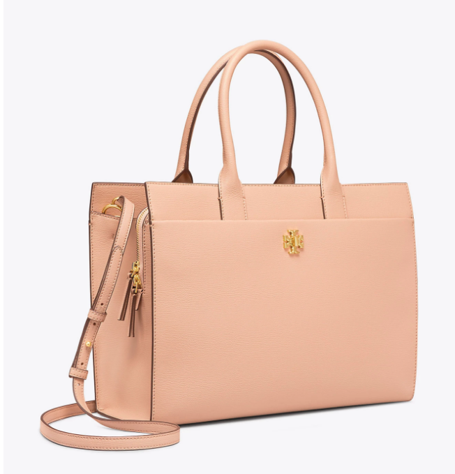 18年春夏新款，TORY BURCH KIRA 女士真皮托特包 1.3（9 下單7折）到手1780元