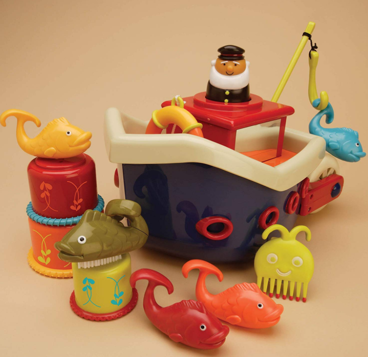 B.toys 比乐  海盗船洗澡玩具套装 BX1012Z128元包邮（需领100元优惠码）