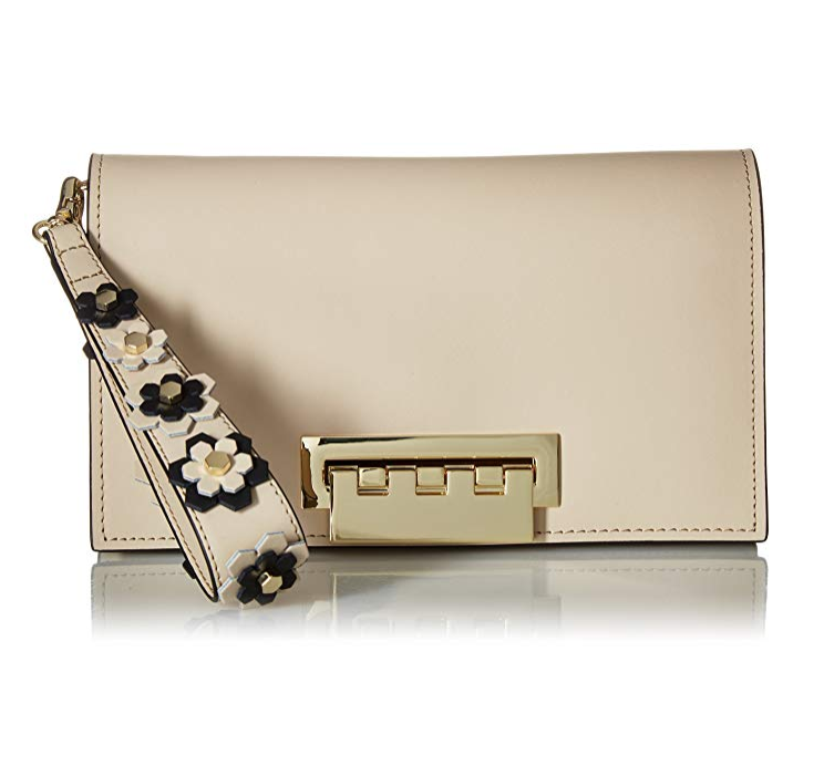 Zac Posen posen earthette  clutch-sand 女士花卉手拿包 Prime会员凑单免费直邮到手361.86元