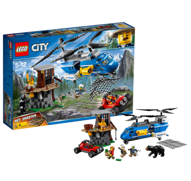 LEGO 乐高  City 城市系列 山地特警空中追捕 60173328元包邮（需领100元优惠码）