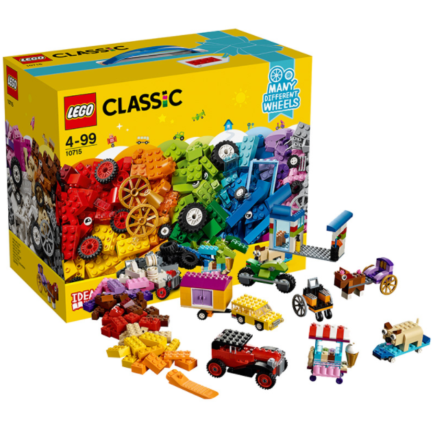 LEGO 乐高 Classic经典系列 多轮创意拼砌篮 10715169元包邮