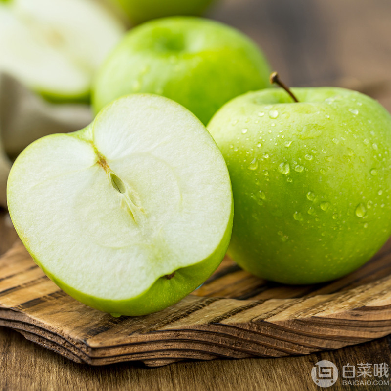 绿添福 新鲜青苹果5斤15.8元包邮（需用5元优惠券）