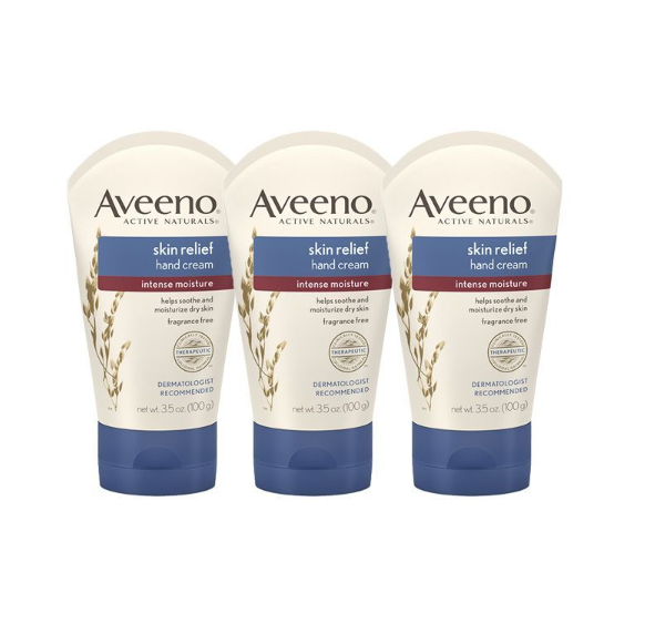 Aveeno 艾维诺 天然燕麦护手霜 100g*3支*2件 237元包邮包税118.5元/件（双重优惠）