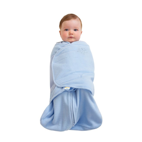 HALO 包裹式摇粒绒2合1婴儿安全睡袋 NB码 4色*2件 179元包邮包税89.5元/件（2件5折）