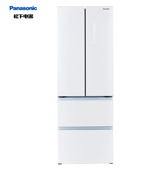 Panasonic 松下 NR-D350TP-W 变频风冷多门冰箱350L 赠压缩机10年换新服务5490元包邮（需领500元优惠券）
