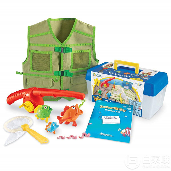 單件免郵，Learning Resources 模擬釣魚套裝109.62元