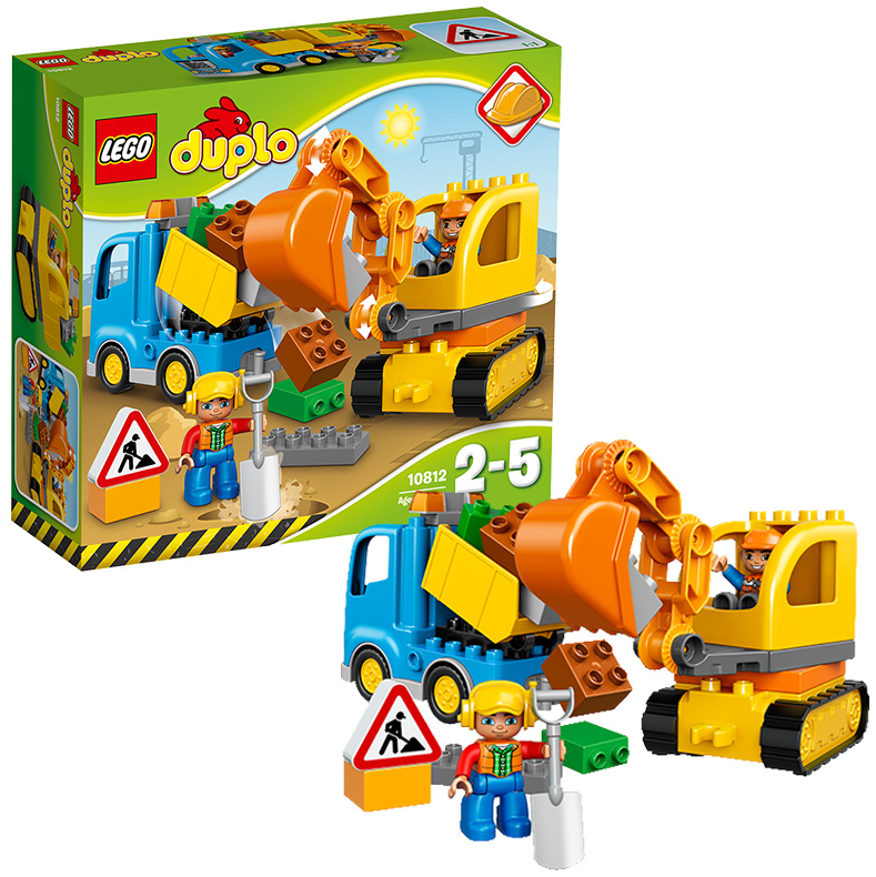 Lego 乐高 DUPLO系列 卡车和挖掘车套装 10812*2件 182.6元包邮新低91.3元/件（双重优惠）