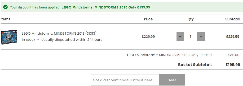 LEGO 乐高 Mindstorms EV3 31313 第三代机器人 £199.99+1.99直邮到手1811元