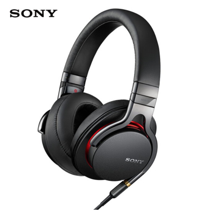 Sony 索尼 MDR-1ABP 头戴式高解析度立体声耳机 附4.4平衡线829元包邮（双重优惠）