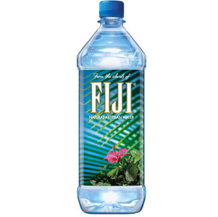 世界顶级瓶装水，FIJI WATER 斐济 天然深层矿物水 1000ml*12瓶*2件 218元包邮包税新低109元/件（满299-100元）