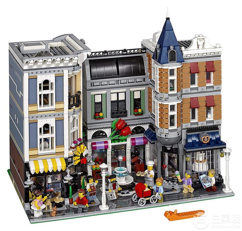 Lego 乐高 创意百变高手系列 城市中心集会广场 10255新低1551.75元包邮（凑单两件75折）