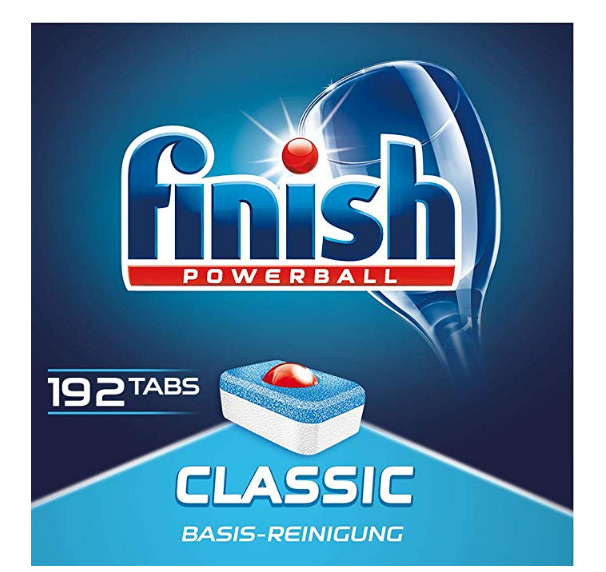23点开始，PRIMEDAY特价，Finish 亮碟 classic 经典洗碗机专用洗涤块 192块150.61元