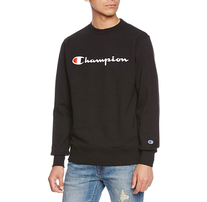 Champion 冠军牌 日本线 C3-L023 男士圆领卫衣 Prime会员凑单免费直邮到手166元