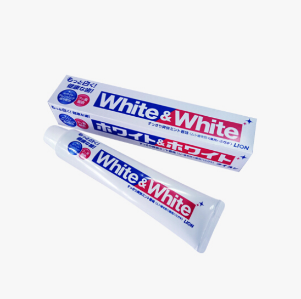 Lion 狮王 White & White 美白牙膏 150g凑单低至7.38元/支（需领券）