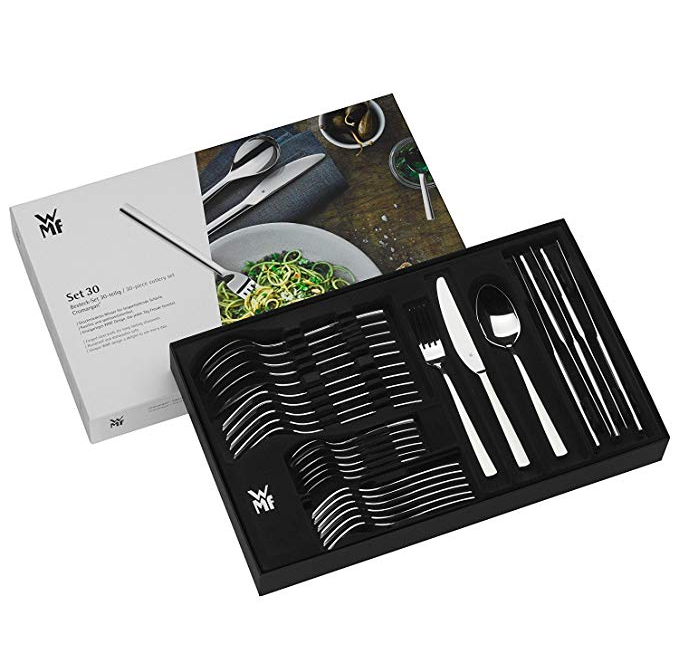 WMF 完美福 Alteo系列 哑光不锈钢餐具30件套 Prime会员免费直邮到手442元