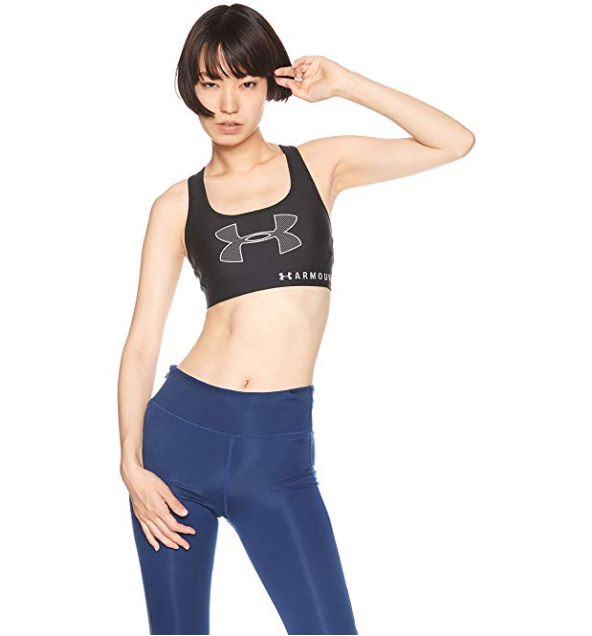 中碼，Under Armour 安德瑪 Crossback Graphic 女士運(yùn)動(dòng)文胸 Prime會(huì)員湊單免費(fèi)直郵含稅到手126元