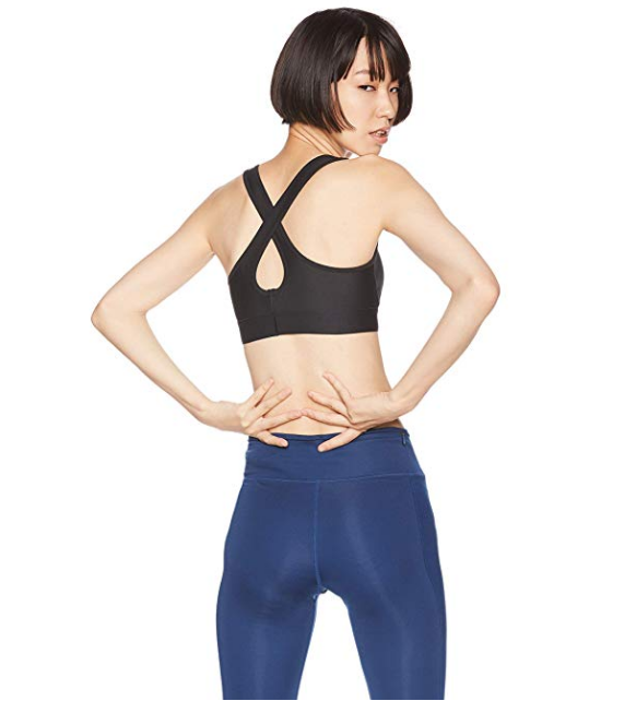中碼，Under Armour 安德瑪 Crossback Graphic 女士運(yùn)動(dòng)文胸 Prime會(huì)員湊單免費(fèi)直郵含稅到手126元