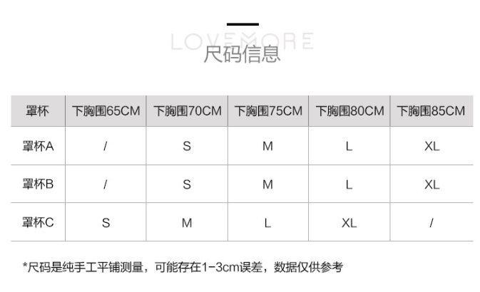 GXG旗下内衣品牌，love more 女士深V聚拢无钢圈光面文胸 多款59元包邮（需领券）