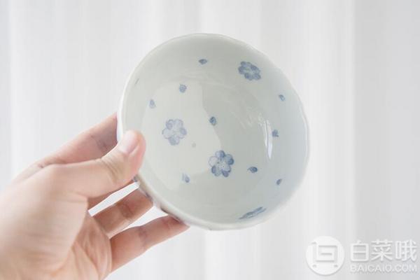 已过期，Saikaitoki 西海陶器 染锦绘变 菊型亲子碗 5件套秒杀价120.37元