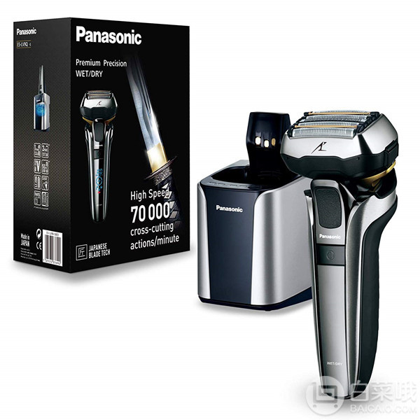 PrimeDay特价，Panasonic 松下 ES-LV9Q-S803 带清洁桶电动剃须刀1481.59元