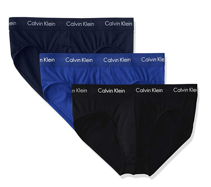 PRIMEDAY特价，Calvin Klein 卡尔文·克莱恩 男士弹力纤维三角内裤 3条装111.68元