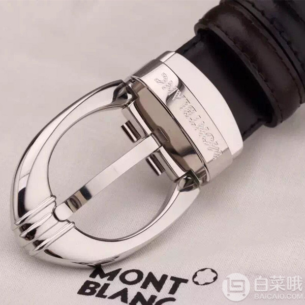 MONT BLANC 万宝龙 男士光面针扣皮带 106148846元包邮（2件5折）