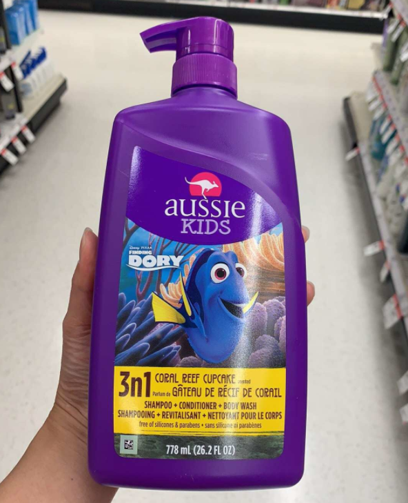 Aussie 儿童洗发护发沐浴露三合一 778ML*4瓶190.79元