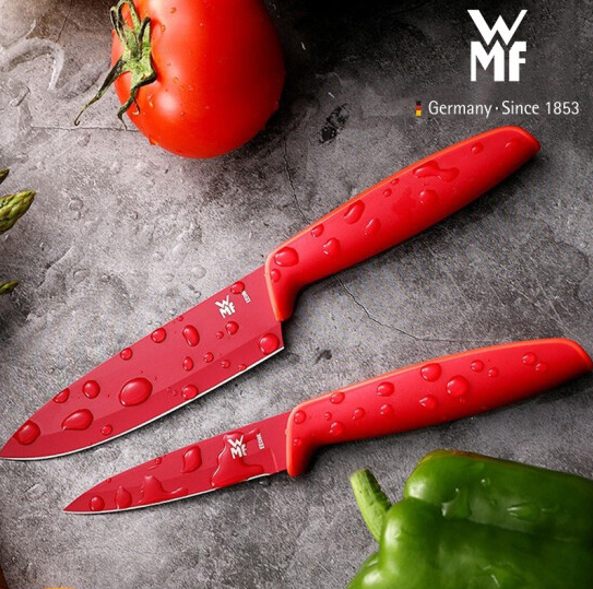 WMF 福腾宝 Red Touch系列 刀具套装2件装 1879085100*6件 +凑单品 200.75元包邮33.46元/件（双重优惠）