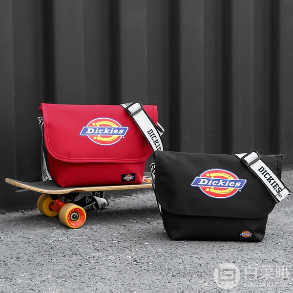 Dickies 帝客 D19-B043 中性款斜跨邮差包 多色137.1元包邮（双重优惠）