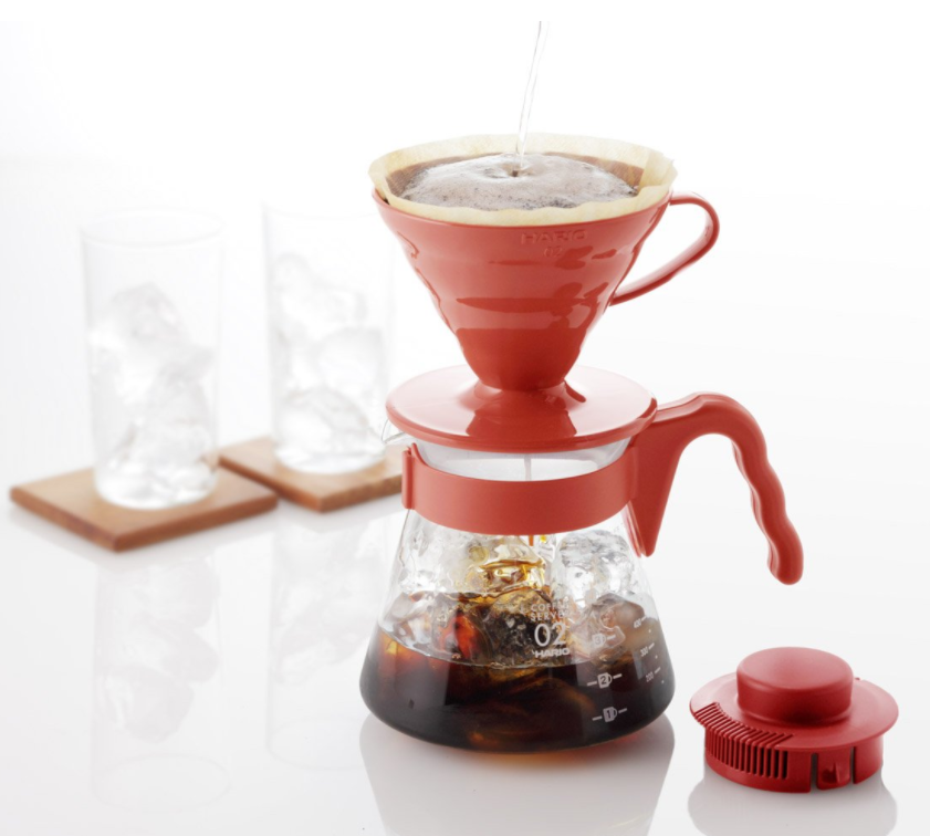 日本原装进口 HARIO 好璃奥 滴滤咖啡壶+滤纸+量勺凑单低至新低58.91元（满299-100元）