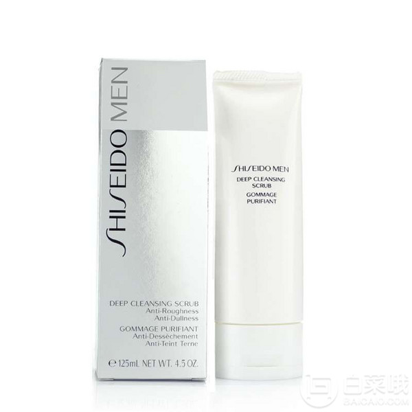 SHISEIDO 资生堂 男士深层清洁洗面膏 125ml*3件360元包邮（120元/件）