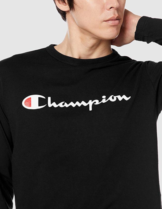 日版 Champion 冠军牌 C3-Q401 男士纯棉长袖T恤126.43元