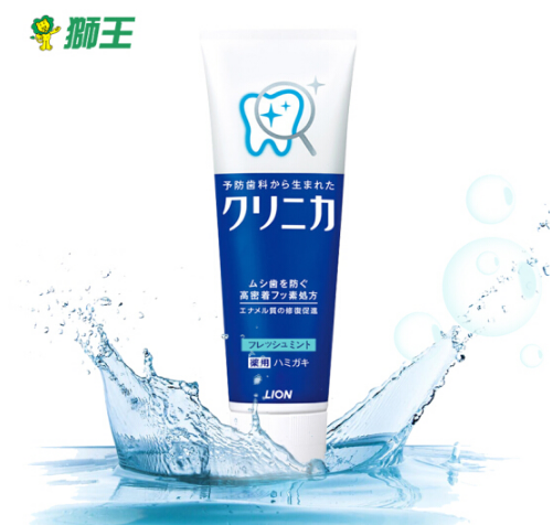 Lion 日本狮王 齿力佳 清洁去渍牙龈护理牙膏 130g *6件 50.56元8.43元/件（双重优惠）