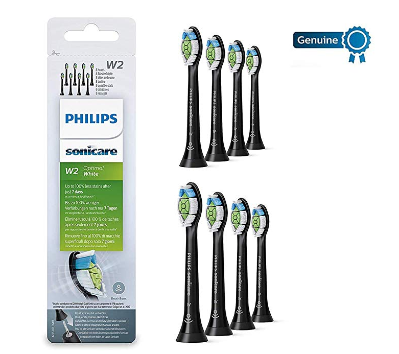 Philips 飞利浦 HX6068/12 钻石亮白型声波震动牙刷刷头 8支装244.21元