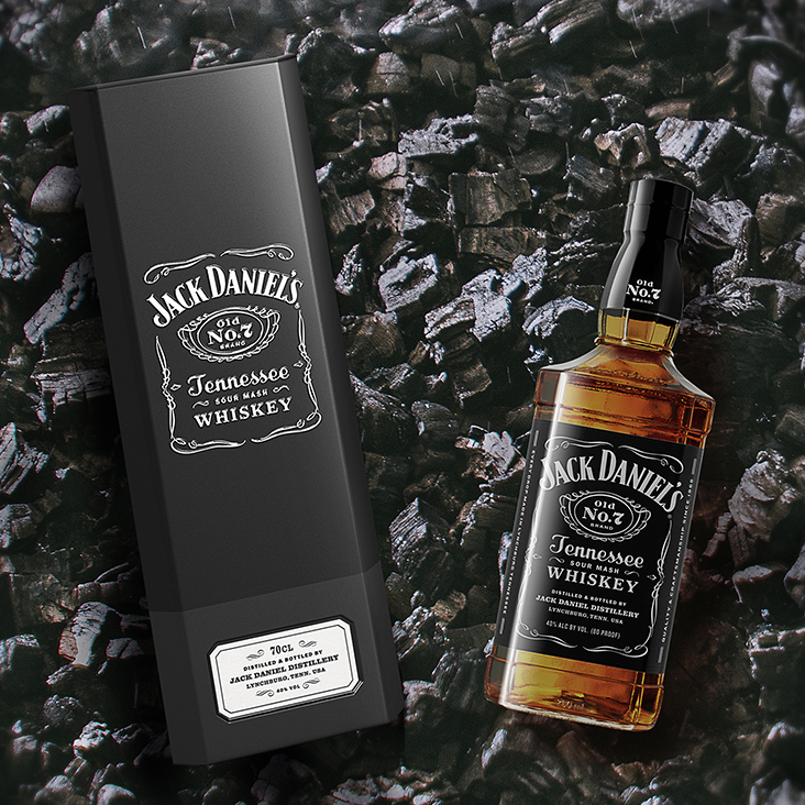 Jack Daniels 杰克丹尼 田纳西州威士忌 特别定制版礼盒 700ml *4件467元包邮（116.75元/瓶）