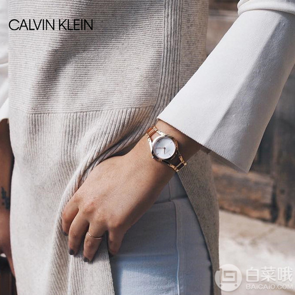 Calvin Klein 卡尔文·克莱恩 class珍享系列 K6R23126 女士手镯石英手表349.54元