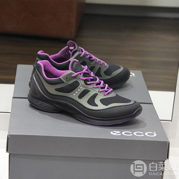 限37码，ECCO 爱步 Biom系列 Fjuel 女士户外健步鞋458.71元（国内2199元）