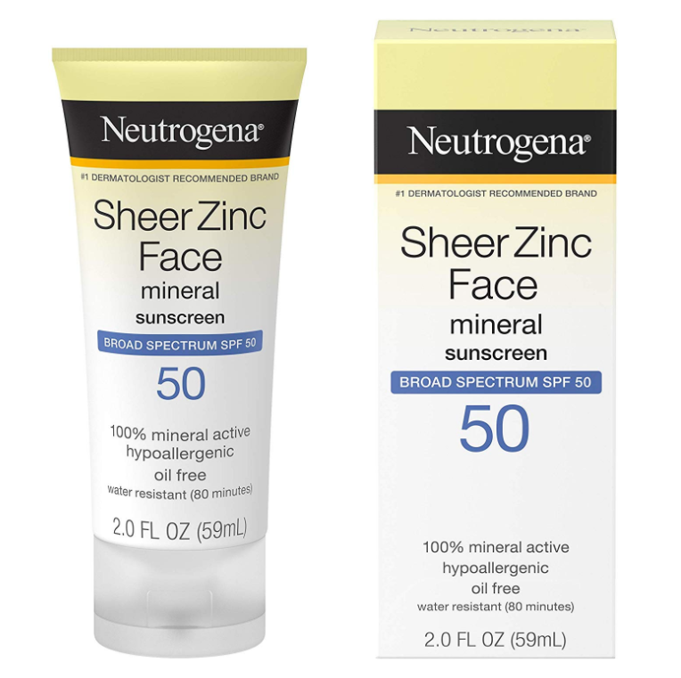 Neutrogena 露得清 低敏轻柔特护防晒乳SPF50+ 59ml新低36.28元
