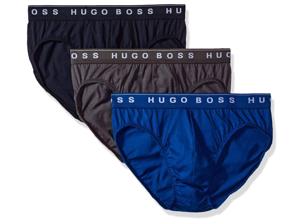 Hugo Boss 雨果·博斯 男士内裤3条装146元